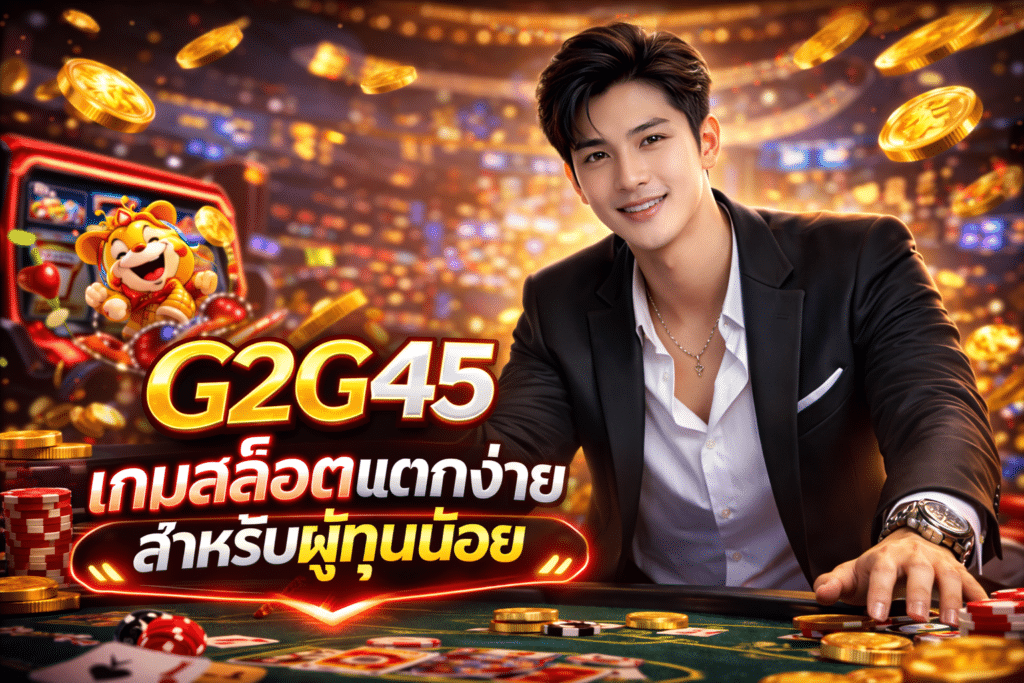 G2G45 เกมสล็อตแตกง่าย สำหรับผู้ทุนน้อย มีเทคนิคเล่นยังไง